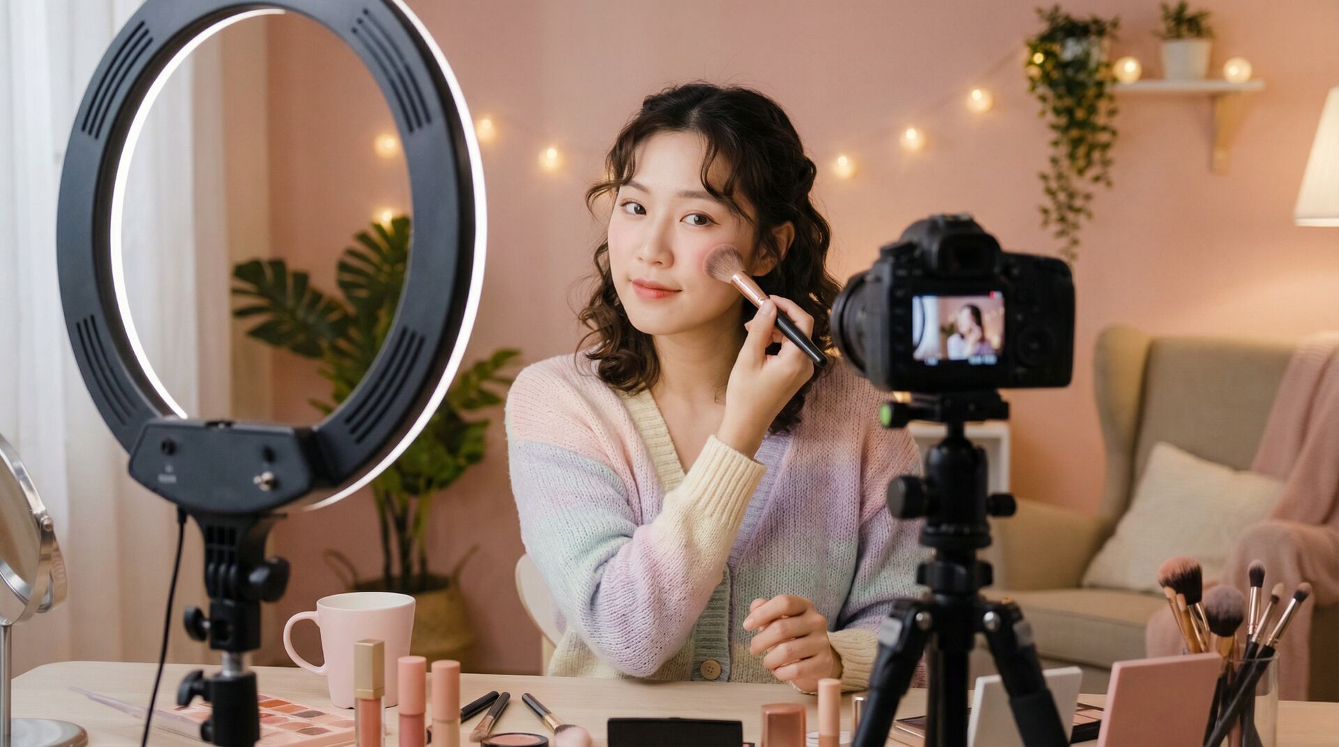 萝莉岛美妆视频教程